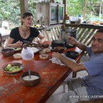 Compartiendo la mesa con Blas, el hermano de Servio