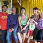 Con Mónica y Jordi 2 amigos catalanes