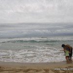 El cielo y el mar fundidos en Wizart Beach
