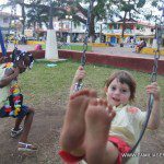 En el parque Simón bolívar
