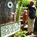 Entrando al jardín del Explorador