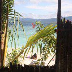La playa desde el comedor