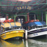 Los taxis aquí son flotantes