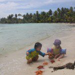 Una playa sin problemas de espacio