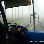 Atravesando la espesa bruma camino a La Flor Atravesando la espesa bruma camino a La Flor
