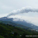 El volcán Turrialba desde La Finca El volcán Turrialba desde La Finca