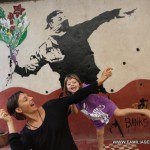 Bansky visitó F. Zopilote