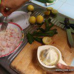 Un rico ceviche con loro o macarela es fácil de prerparar Un rico ceviche con loro o macarela es fácil de prerparar