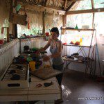 La cocina de Finca Zopilote