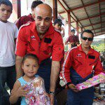 El pelón, bombero voluntario y gran persona El pelón, bombero voluntario y gran persona