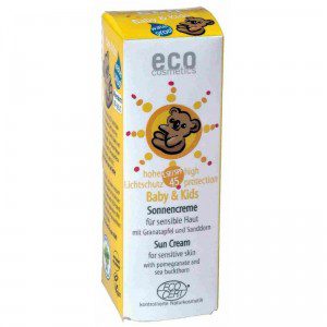 protección solar ecocosmetics baaby and kids