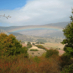 Arco iris en el Valle de Ollo