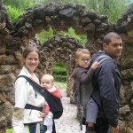 Dani. Foto tomada en los jardines de Artigas de Gaudí en la Pobla de Lillet