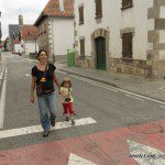 Por las calles de Burguete