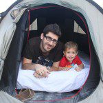 Maria del Prado & family en...de camping!
