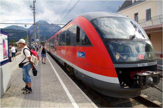 Tren con niños