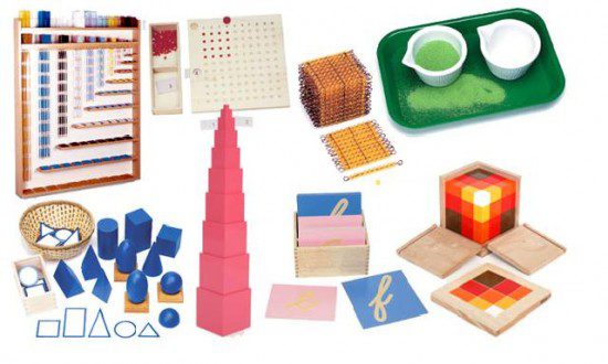 Materiales Montessori 