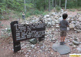 "Walden Pond" lugar para pensadores y amantes de la vida