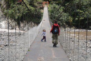 Ecuador con niños: el encanto de Baños