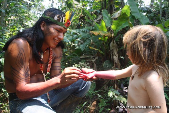 Ecuador con niños: “la selva es vuestra casa”