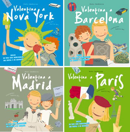 Coleccion La Valentina Para Viajar Con Ninos A Barcelona Madrid Paris Y Nueva York Familias En Ruta