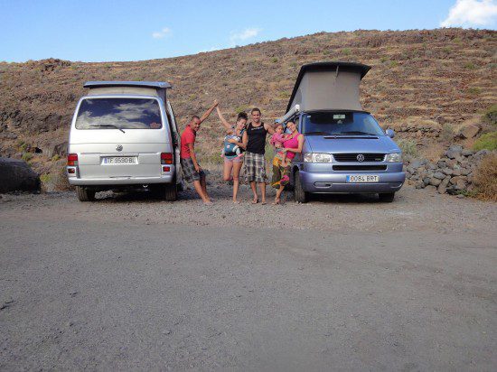 "Las Islas Canarias en furgoneta, con mis hijas y al natural"
