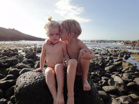 "Las Islas Canarias en furgoneta, con mis hijas y al natural"
