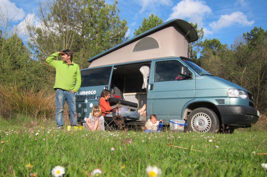 Viajar en camper o autocaravana con niños, mitos y realidades