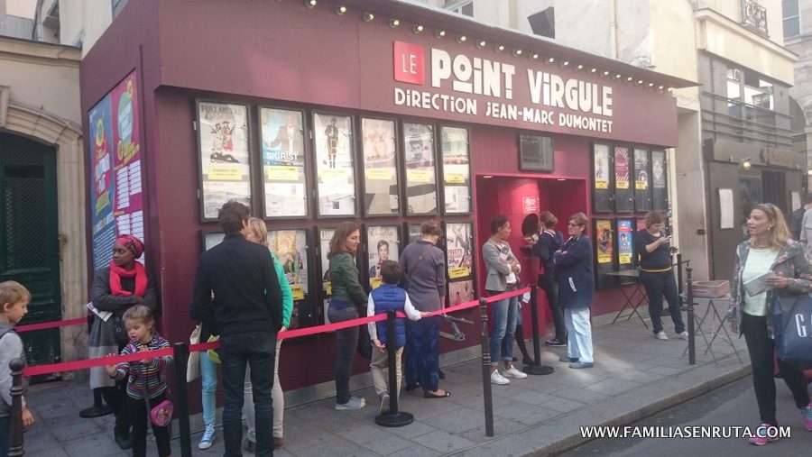 Teatro familiar Paris Point Virgule