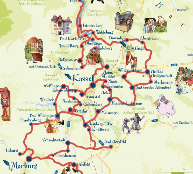 ruta alemana cuentos en familia