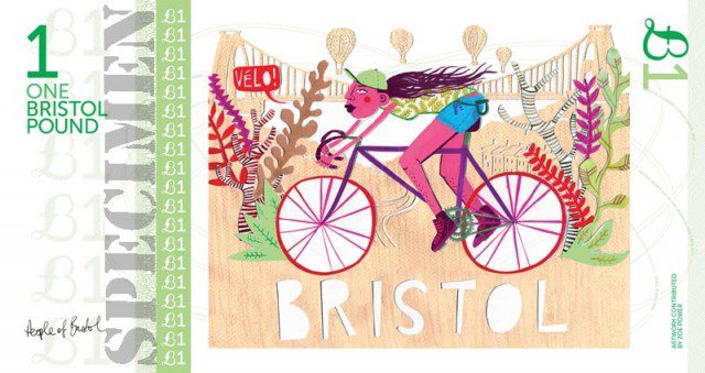 Billete de 1 Libra de Bristol assas