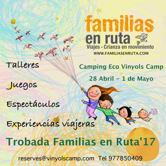 Benvinguts/des a la 'Trobada' Familias en ruta 2017
