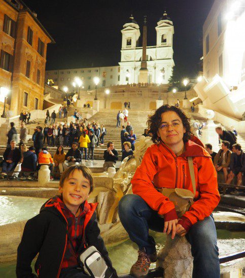 Roma con niños