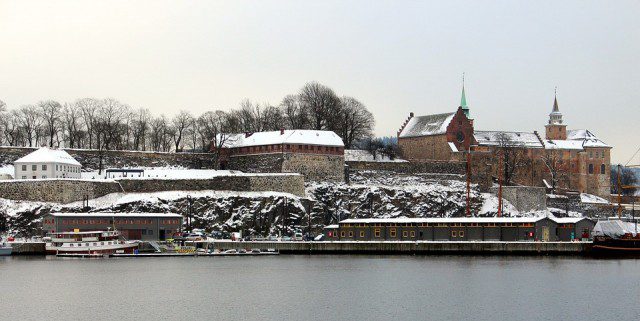 Oslo con niños - Akershus en invierno
