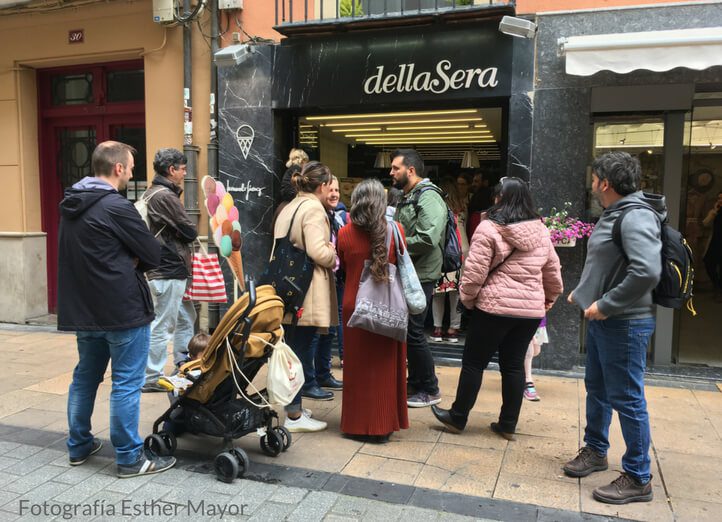 4 Logrono Con Ninos Heladeria Della Sera Familias En Ruta