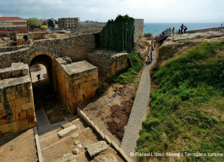 Vistas de Tarragona, durante el Imperio Romano fue una de las principales ciudades de Hispania