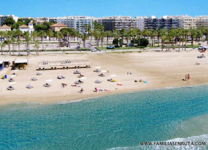Playa de Levante en Salou - Tarragona con niños