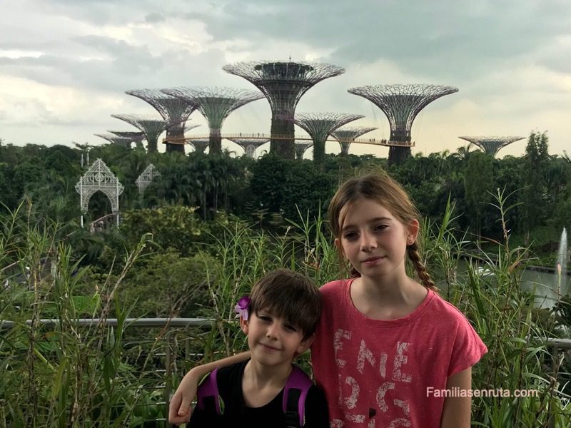Singapur con niños