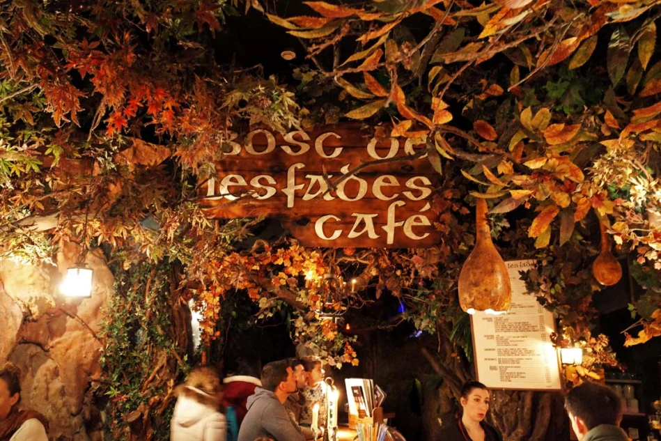 CAFE Bosc Fades Barcelona con niños