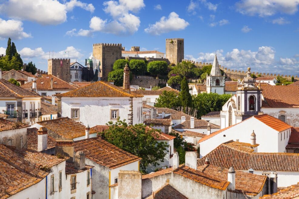 Obidos Portugal con niños