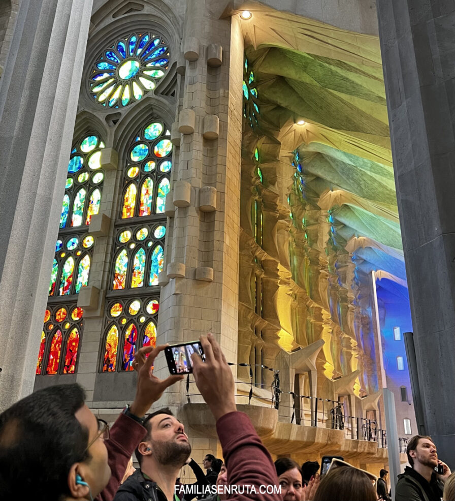 Sagrada Familias en ruta Barcelona
