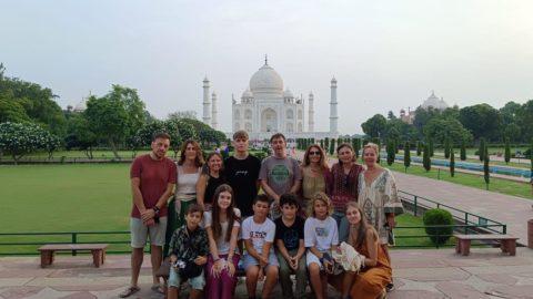 India en familias en ruta