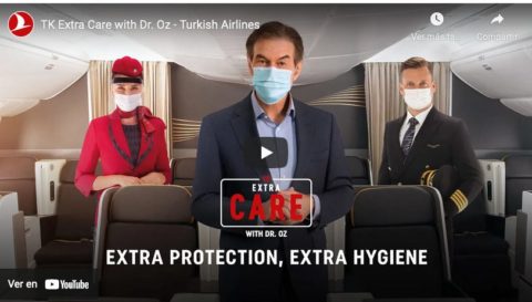 Turkish Airlines lanza su plan para volar con la máxima seguridad e higiene