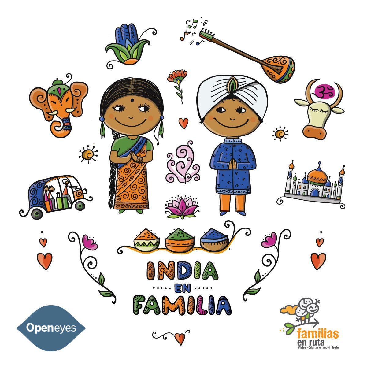 Viaje India en familia
