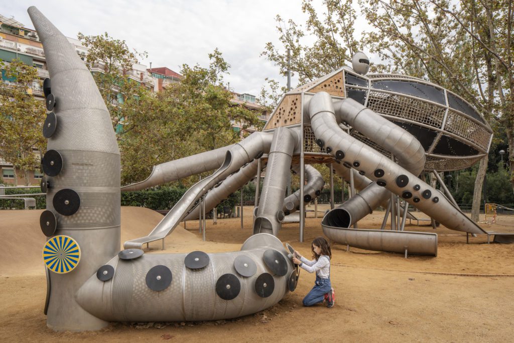Parc Pegaso Barcelona en familia