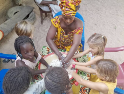 Senegal con niños