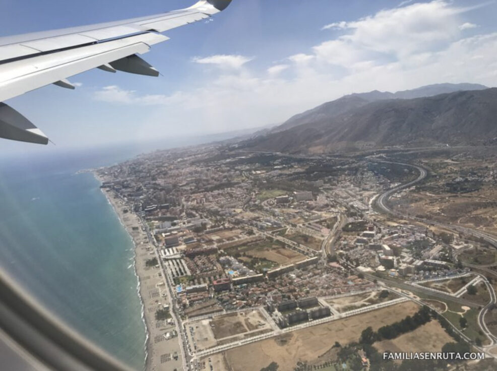 Málaga desde el aire