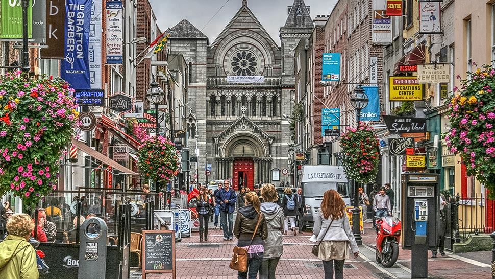 Dublin centro en familia