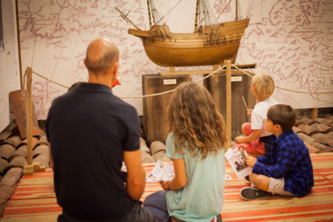 San Sebastian con niños Albaola Itsas Kultur Faktoria