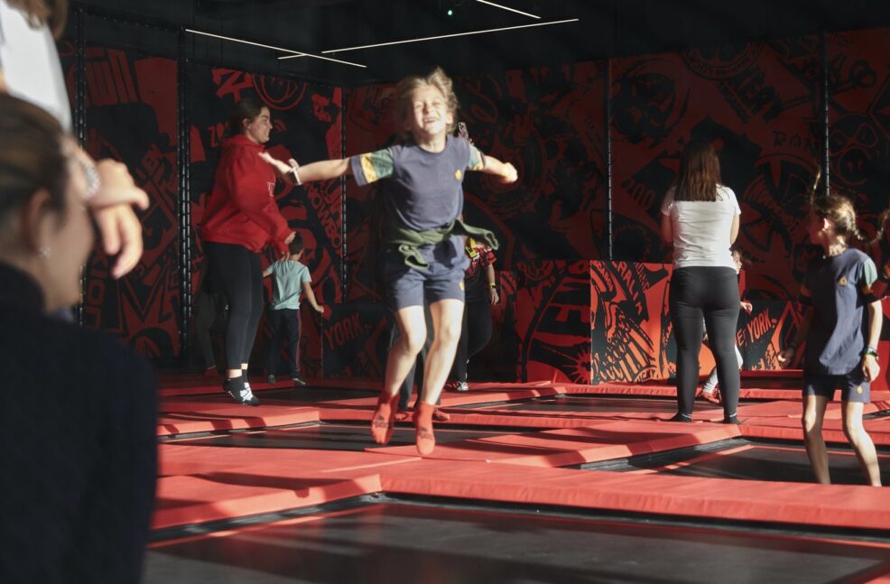 JumpYard Madrid con niños